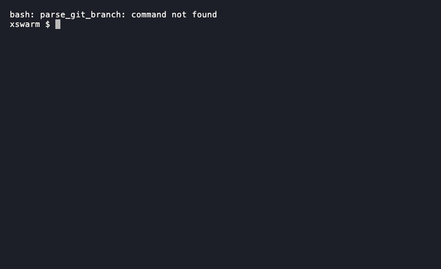 xSwarm status command